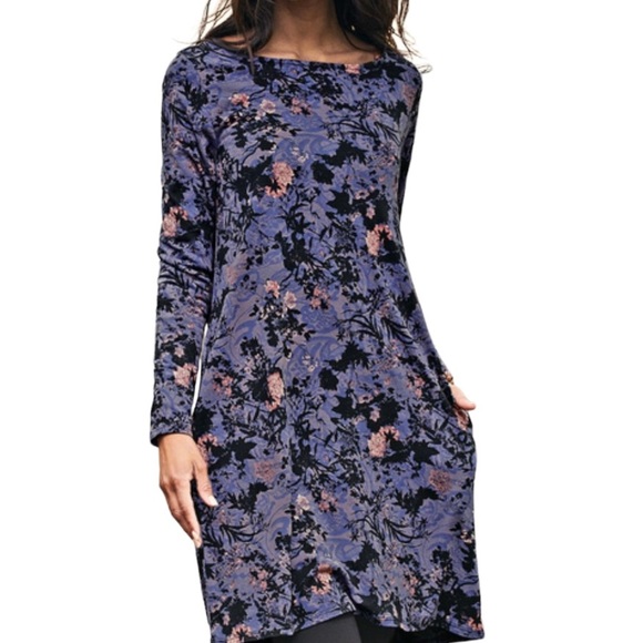 Peruvian Connection Dresses & Skirts - Peruvian Connection New Shadow Blossom Dress Pima cotton blend size XXL